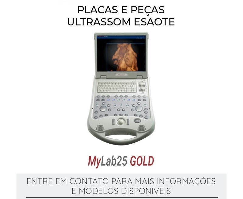 PLACAS ULTRASSOM ESAOTE MYLAB 25 GOLD